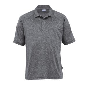 The Catalogue Mens Dri Gear Melange Polo is a 95% polyester, short sleeved polo. Available in Graphite Melange. Sizes S - 3XL, 5XL.