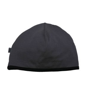 The Catalogue Merino Arctic Beanie is a 100% merino wool, reversible beanie. Available in Black/Charcoal. One size fits all.
