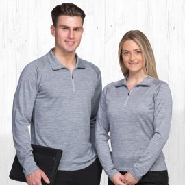 The Catalogue Mens Merino Zip Pullover is a 100% merino wool pullover with 1/4 zip. Available in 3 colours. Sizes S - 3XL, 5XL.