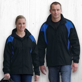 The Catalogue Spliced Zenith Jacket is a 100% nylon taffeta, classic fit polo. Available in 6 colours. Sizes 4XS - 3XL, 5XL.