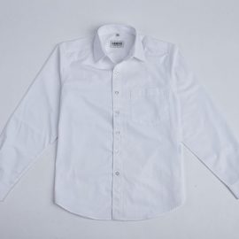 The Unlimited Edition Cardrona Classics Boys Long Sleeve Shirt is a 65% polyester school shirt with pocket. Available in White. Sizes 8 - 14.