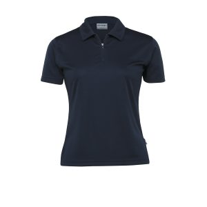 The Catalogue Womens Dri Gear Axis Polo is a 100% micro poly mini waffle polo shirt. Available in 5 colours. Sizes 8 - 26.