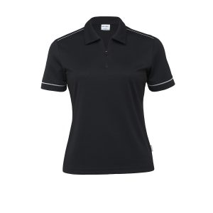 The Catalogue Womens Dri Gear Matrix Polo is a moisture wicking, short sleeved polo. Available in 4 colours. Sizes 8 - 22.