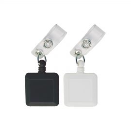 The Catalogue Badge Holder is a simple badge holder with a retractable cord for easy accessibility. Available in 2 colours.