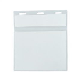 The Catalogue Double Pocket is a transparent, PVC name card holder. Perfect for display cards at meetings or for trade events.