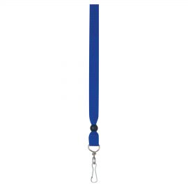 The Catalogue Ribbon Lanyard – Royal Blue is a simple but stylish lanyard with a metal clip. Perfect for displaying name or card holders.