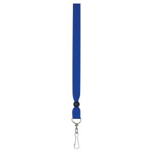 The Catalogue Ribbon Lanyard – Royal Blue is a simple but stylish lanyard with a metal clip. Perfect for displaying name or card holders.