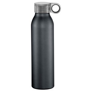 The Catalogue Grom Aluminium Sports Bottle is in aluminium, BPA free bottle with a twist lid. Available in 2 colours.