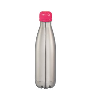 The Catalogue Mix-n-Match Copper Vacuum Insulated Bottle is a double walled, stainless steel bottle. Vacuum insulated for hot/cold drinks.