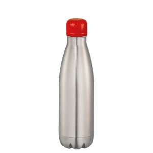 The Catalogue Mix-n-Match Copper Vacuum Insulated Bottle is a double walled, stainless steel bottle. Vacuum insulated for hot/cold drinks.