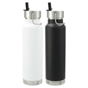 4175-thor-copper-vacuum-bottle-with-straw-colours The Catalogue Thor Copper Vacuum Bottle with Straw is a double walled, stainless steel bottle. Screw on lid, straw and hand loop.