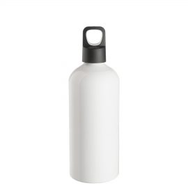 The Catalogue Aluminium Drink Bottle is a 600ml, powder coated aluminium bottle. Twist lid. Available in White.