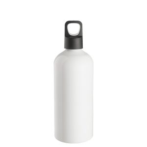 4193WH-Aluminium-Drink-Bottle The Catalogue Aluminium Drink Bottle is a 600ml, powder coated aluminium bottle. Twist lid. Available in White.