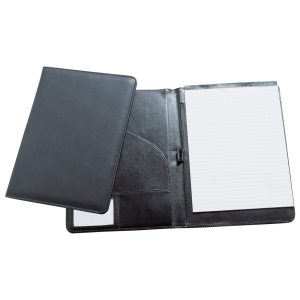 The Catalogue A4 Pad Cover is a smart folder cover designed to keep your A4 pad safe and organised. Perfect for a busy work day. Black.