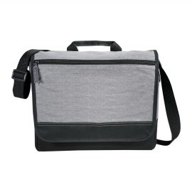 The Catalogue Faded Tablet Messenger Bag is a cotton canvas bag with handle and strap. Multiple pockets. Available in Grey.