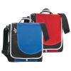 The Catalogue Boomerang Messenger is a polyester bag with multiple compartments. Carry handle and adjustable shoulder strap. 2 colours.