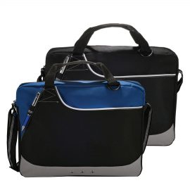 The Catalogue Rubble Brief is a polyester with multiple compartments. Handles and adjustable shoulder strap. Available in 2 colours.