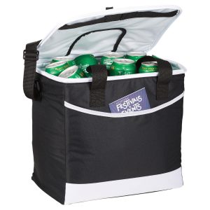 The Catalogue Chill Out 36 Can Cooler is a polyester cooler bag. Holds up to 36 cans. Available in 3 colours.