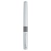 The Catalogue Grip Series Lid Top Roller Ball Pen is chrome, metal pen with a removable cap. Available in Chrome. Black ink.