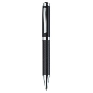 698-carbon-fibre-ballpoint-pen The Catalogue Carbon Fibre Ballpoint Pen is a metal, twist action, ballpoint pen. Available in Black. Black ink.