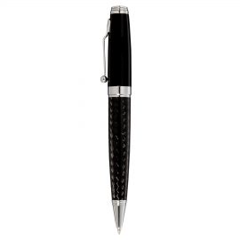 The Catalogue Triton Ballpoint Pen is a metal, twist action, ballpoint pen. Available in High Gloss Black. Black ink.