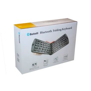 The Catalogue Bluetooth Folding Keyboard is a sleek and compact, foldable keyboard. Bluetooth compatibility. Perfect for travelling.