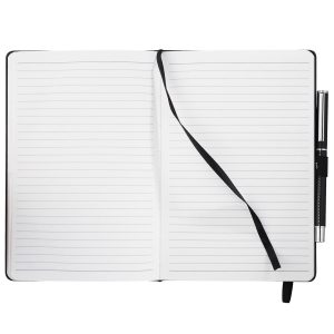 The Catalogue Pedova Pocket Bound JournalBook has an Italian Ultrahyde cover, includes writing paper, pen loop and pocket.