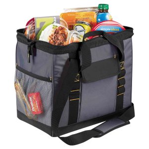 AZ1006-arctic-zone-24-can-workmans-pro-cooler-lifestyle The Catalogue Arctic Zone 24 Can Workmans Pro Cooler is a 24L, polyester cooler. Multiple pockets. Padded shoulder strap.