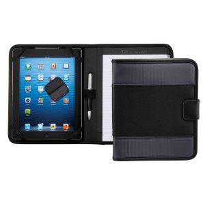 CB1010-cutter-&-buck-a5-tech-pad-folder-combined The Catalogue Cutter & Buck A5 Tech Pad Folder is a durable folder that includes a writing pad and brackets for an iPad/tablet.