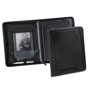 The Catalogue Case Logic Conversion Zippered Tech Journal is a textured Ultrahyde, zippered journal folder.