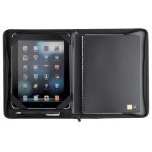 CL1001-case-logic-conversion-zippered-tech-journal-media-panel-large-device The Catalogue Case Logic Conversion Zippered Tech Journal is a textured Ultrahyde, zippered journal folder.