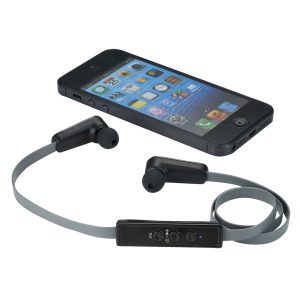 The Catalogue ifidelity Blurr Bluetooth Earbuds are wireless earbuds with built-in mic, volume control and charging cable. Black.