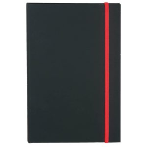 The Catalogue Colour Pop JournalBook is a bound journalbook with lined paper and coloured elastic closure. Available in 5 colours.
