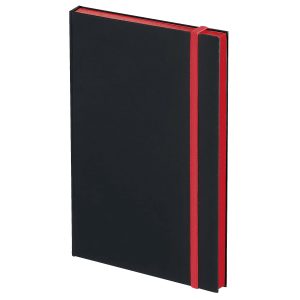 The Catalogue Colour Pop JournalBook is a bound journalbook with lined paper and coloured elastic closure. Available in 5 colours.