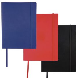 The Catalogue Pedova Large Soft Bound JournalBook is an Ultrahyde covered Journalbook with lined paper and elastic closure. 3 colours.