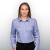 The Catalogue Barkers Stamford Check Shirt – Womens is a 100% cotton shirt. Tapered fit. Available in Navy/Blue/White. Sizes 8 - 20.