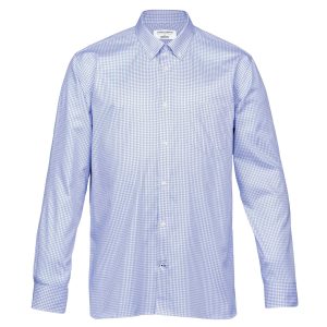 The Catalogue Barkers Hudson Check Shirt – Mens is a 100% cotton shirt. Tapered fit. Available in Sky Blue/White. Sizes S - 3XL, 5XL.