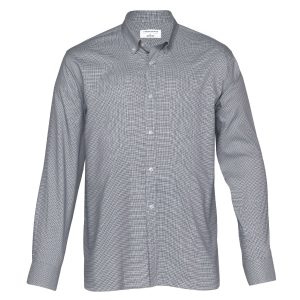 The Catalogue Barkers Norfolk Shirt – Mens is a 100% cotton shirt. Tapered fit. Available in Grey. Sizes S - 3XL, 5XL.