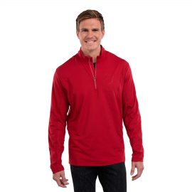 The Catalogue Mens Caltech Knit Quarter Zip is a long-sleeve, 1/4 zip top. Available in 5 colours. Sizes S - 5XL.