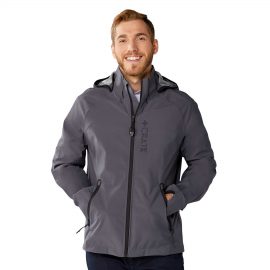 The Catalogue Mens Oracle Softshell Jacket is a waterproof, breathable jacket with detachable hood. Available in 4 colours. Sizes S - 5XL.