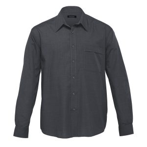The Catalogue The End on End Shirt - Mens is a 65% polyester/35% cotton, classic fit shirt. Breast pocket. 2 colours. Sizes S - 3XL, 5XL.