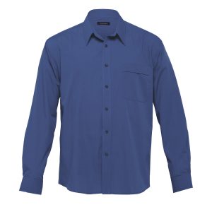 The Catalogue The End on End Shirt - Mens is a 65% polyester/35% cotton, classic fit shirt. Breast pocket. 2 colours. Sizes S - 3XL, 5XL.