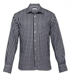 The Catalogue The Hartley Check Shirt – Mens is a 100% cotton shirt. Tapered fit. Available in 2 colours. Sizes S - 3XL, 5XL.