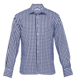 The Catalogue The Hartley Check Shirt – Mens is a 100% cotton shirt. Tapered fit. Available in 2 colours. Sizes S - 3XL, 5XL.