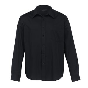 The Catalogue The Traveller Shirt – Mens is a 55% cotton/45% polyester shirt. Classic fit. Available in Black. Sizes S - 4XL.