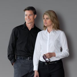 The Catalogue The Evolution Shirt – Mens is a 65% polyester/35% cotton shirt. Tapered fit. Available in Black. Sizes S - 3XL.