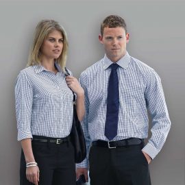 The Catalogue The Folio Check Shirt – Mens is a 65% polyester/35% cotton shirt. Classic fit. Available in 2 colours. Sizes S - 3XL, 5XL.