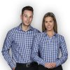 The Catalogue The Hartley Check Shirt – Mens is a 100% cotton shirt. Tapered fit. Available in 2 colours. Sizes S - 3XL, 5XL.