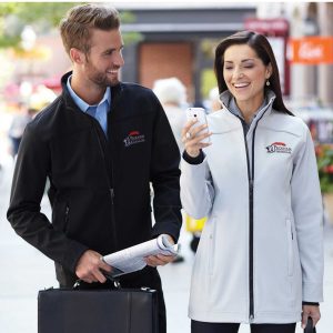 vernon-softshell-jacket The Catalogue Womens Vernon Softshell Jacket is a waterproof, breathable jacket with pockets. Available in 5 colours. Sizes XS - 3XL.