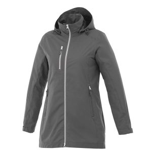 The Catalogue Womens Ansel Jacket is a modernised rain jacket, sleek in design and waterproof. Available in 4 colours. Sizes XS - XXL.